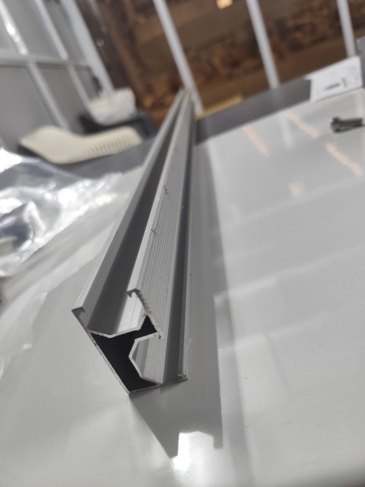 Solar Panel Mounting D Rail